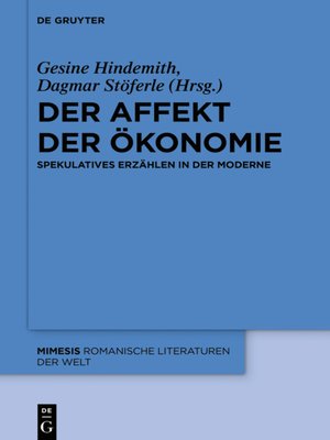 cover image of Der Affekt der Ökonomie